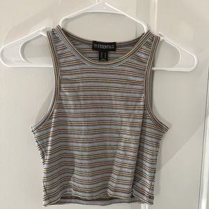 Striped tank top
